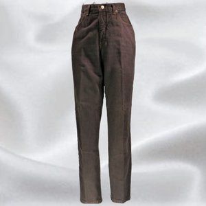 LONDONJEAN Brown Relax Low to Mid Rise Fit in Size 8